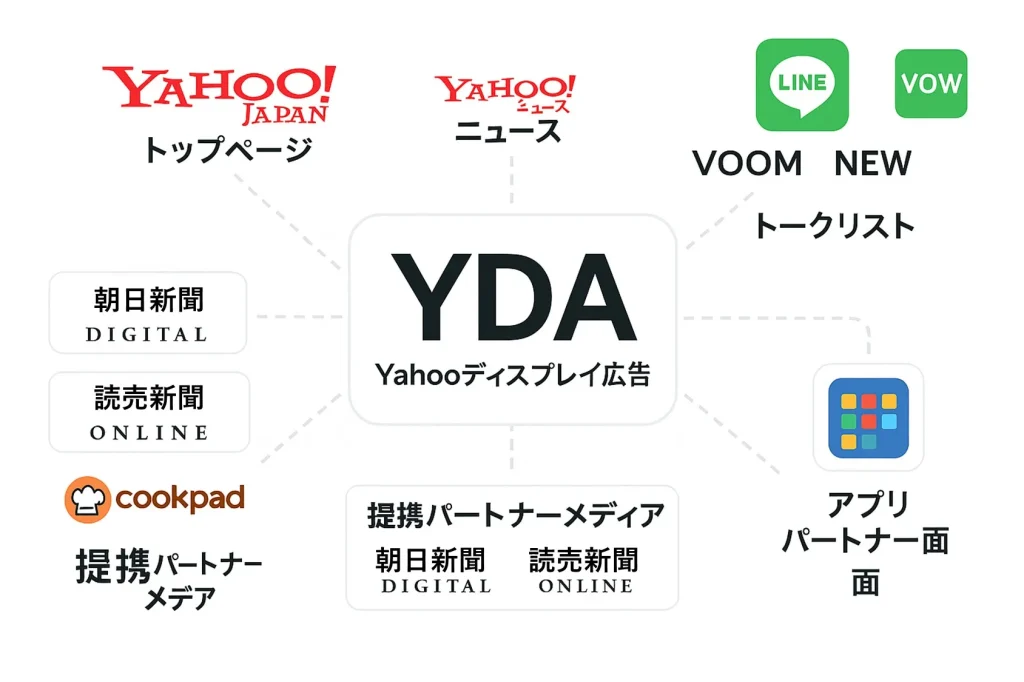 ディスプレイ広告配信面一覧