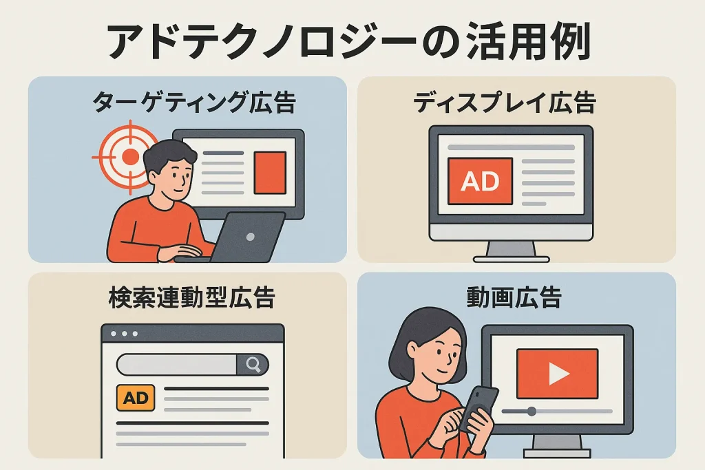 アドテクノロジーの活用例